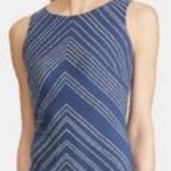 American Living Polka Dot Chevron Maxi Dress - Picture 4 of 7